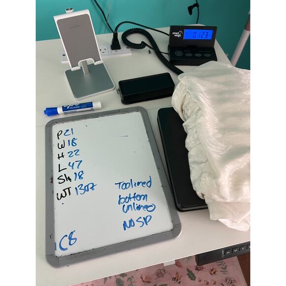 90s Just in Thyme Ivory White Brocade Party Dress Wedding Dress Florals Size 16 - Picture 8 of 8